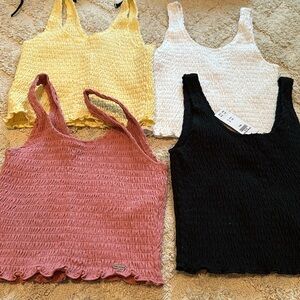 Hollister tank top bundle